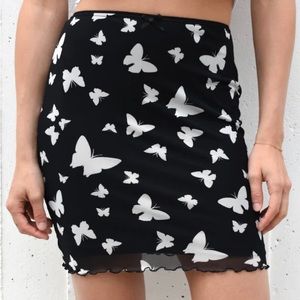 Wild Fable butterfly skirt